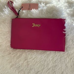 Juicy Couture Pink Leather Wristlet